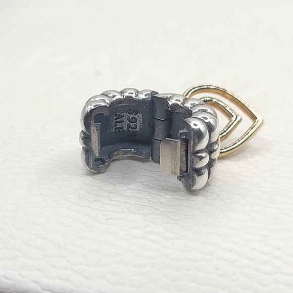 Authentic Pandora Bracelet Set,With 14k Gold - Picture 6 of 9